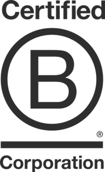 b corporation logo black