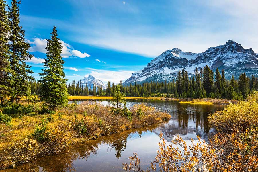 mountain stream with peak featured image